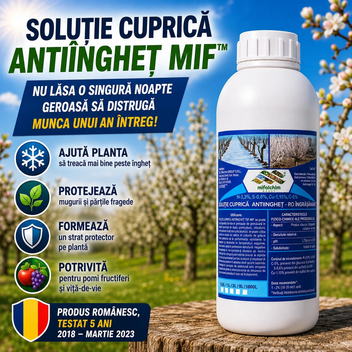 Soluție Cuprică Antiîngheț MIF™