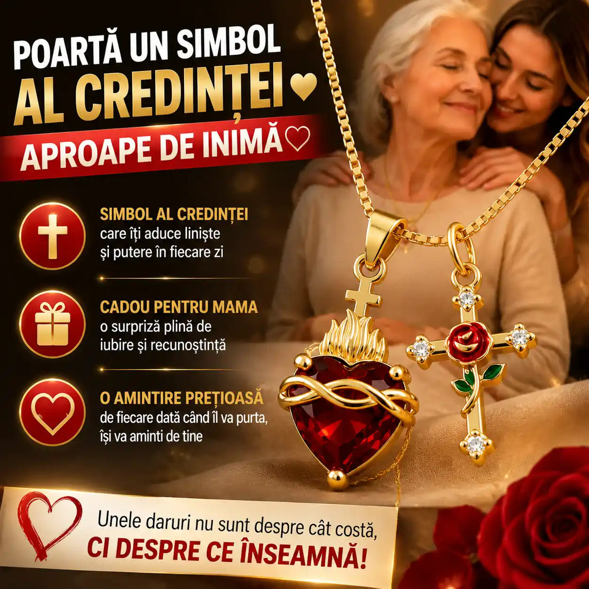 Colier Pentru Mamă GraceHeart™