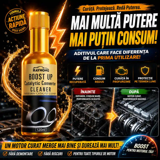 BoostUp™ - Soluție Curățare Injectoare, Catalizator și DPF